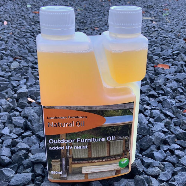 Natural Furniture Oil for caring for your outdoor seats